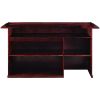 84 Inch Dry Bar Cabinet---English Tudor