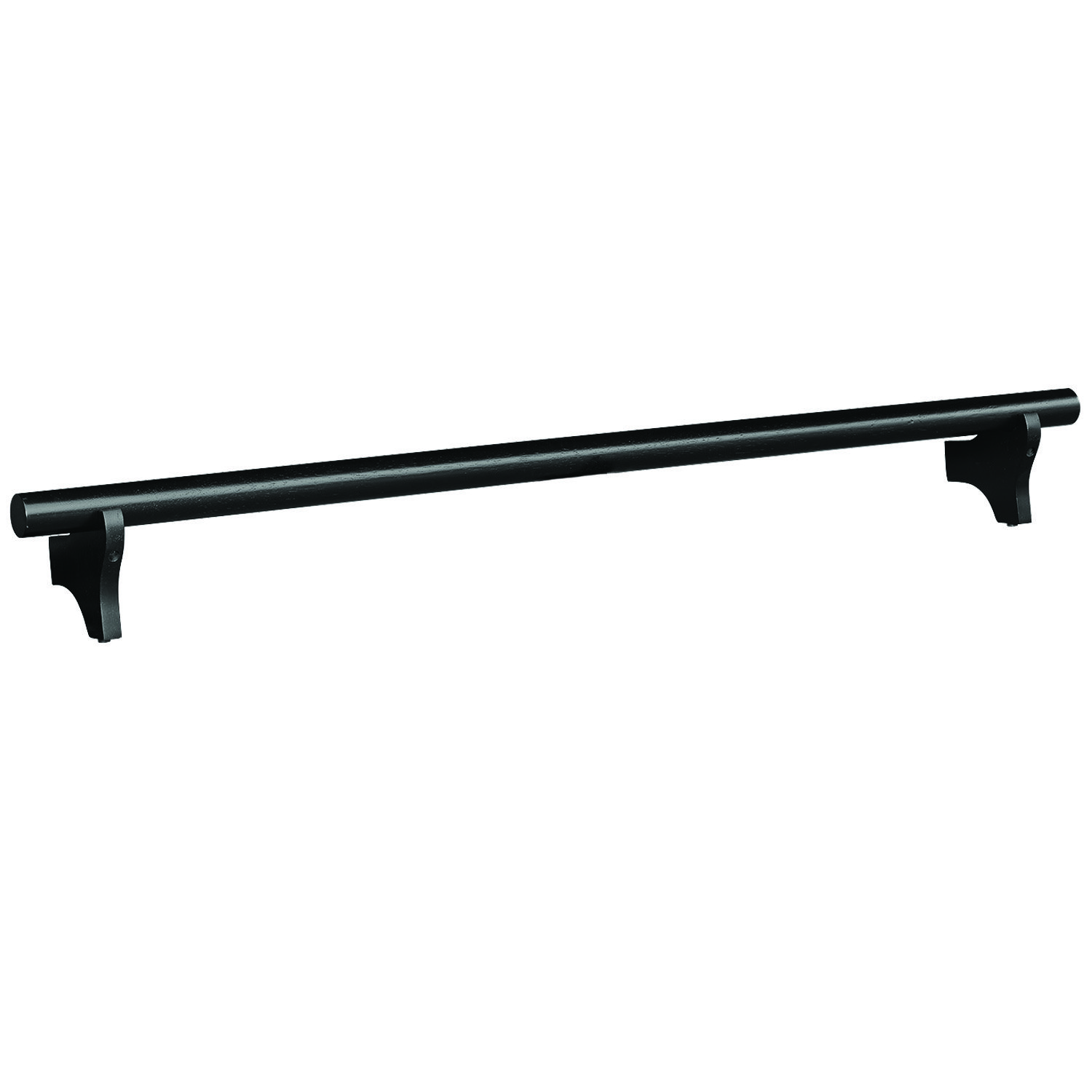 60 Inch Bar Foot Rail---Black