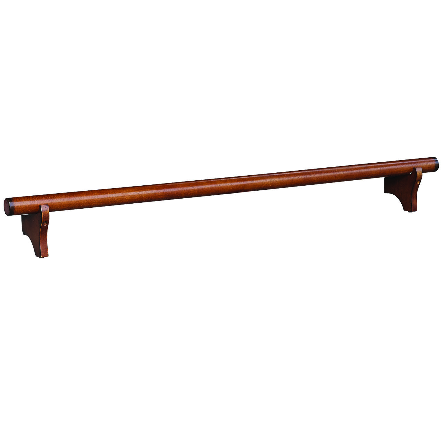 60 Inch Bar Foot Rail---Chestnut