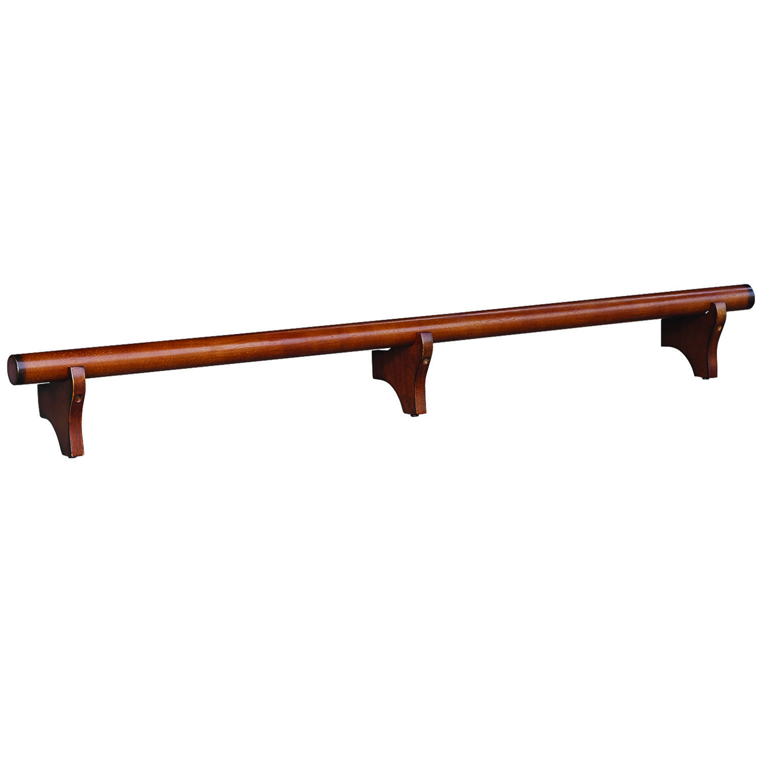 72 Inch Bar Foot Rail---Chestnut
