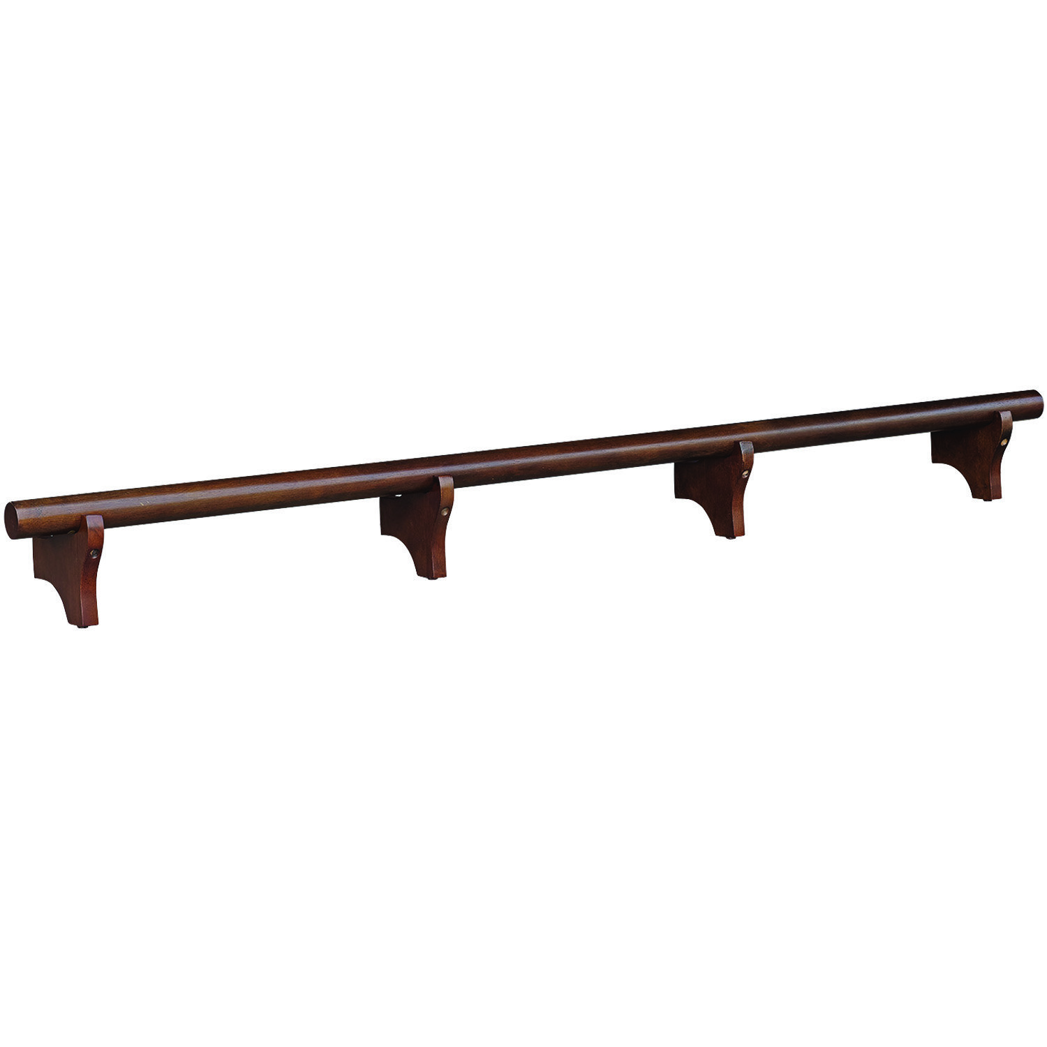 84 Inch Bar Foot Rail---Cappuccino