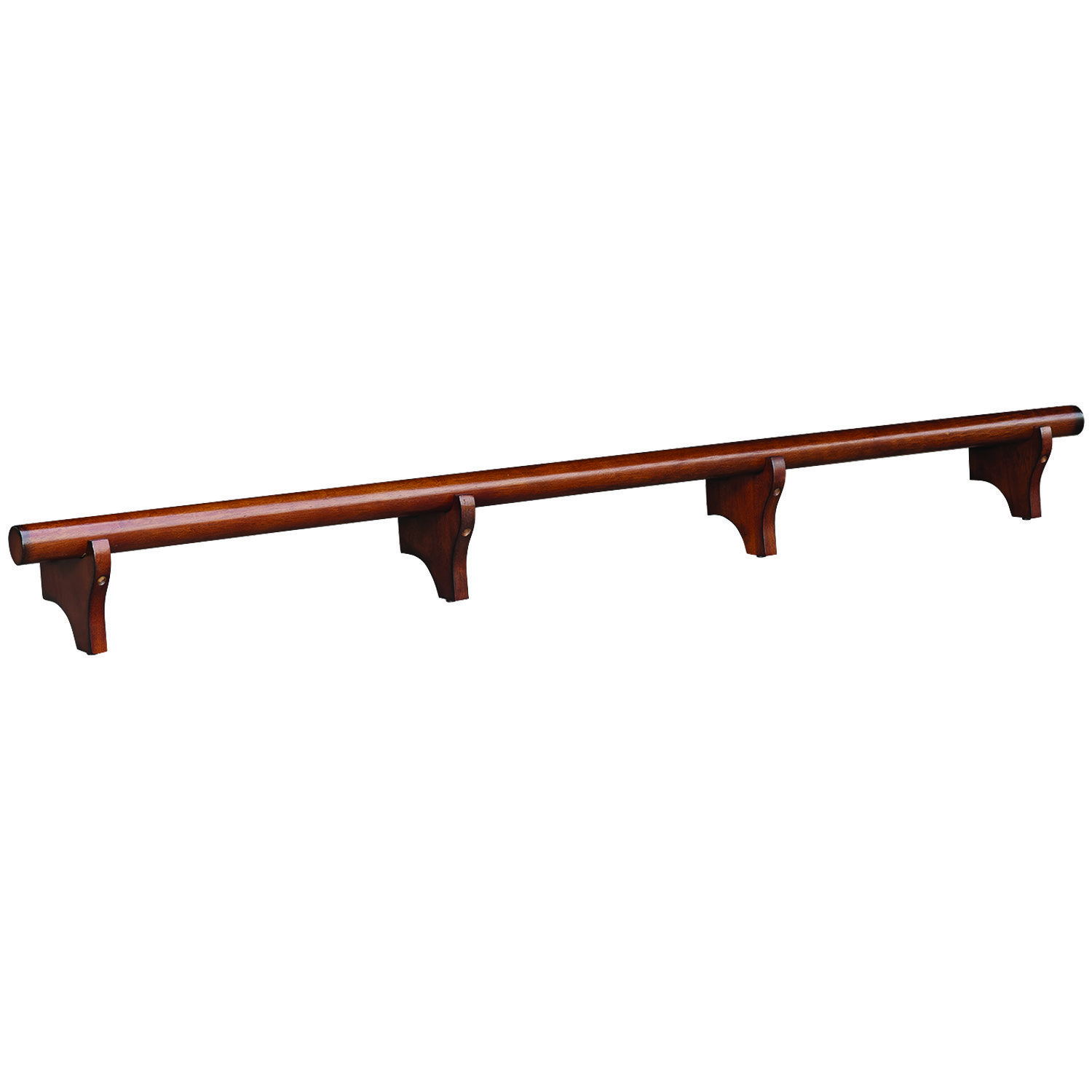 84 Inch Bar Foot Rail---Chestnut