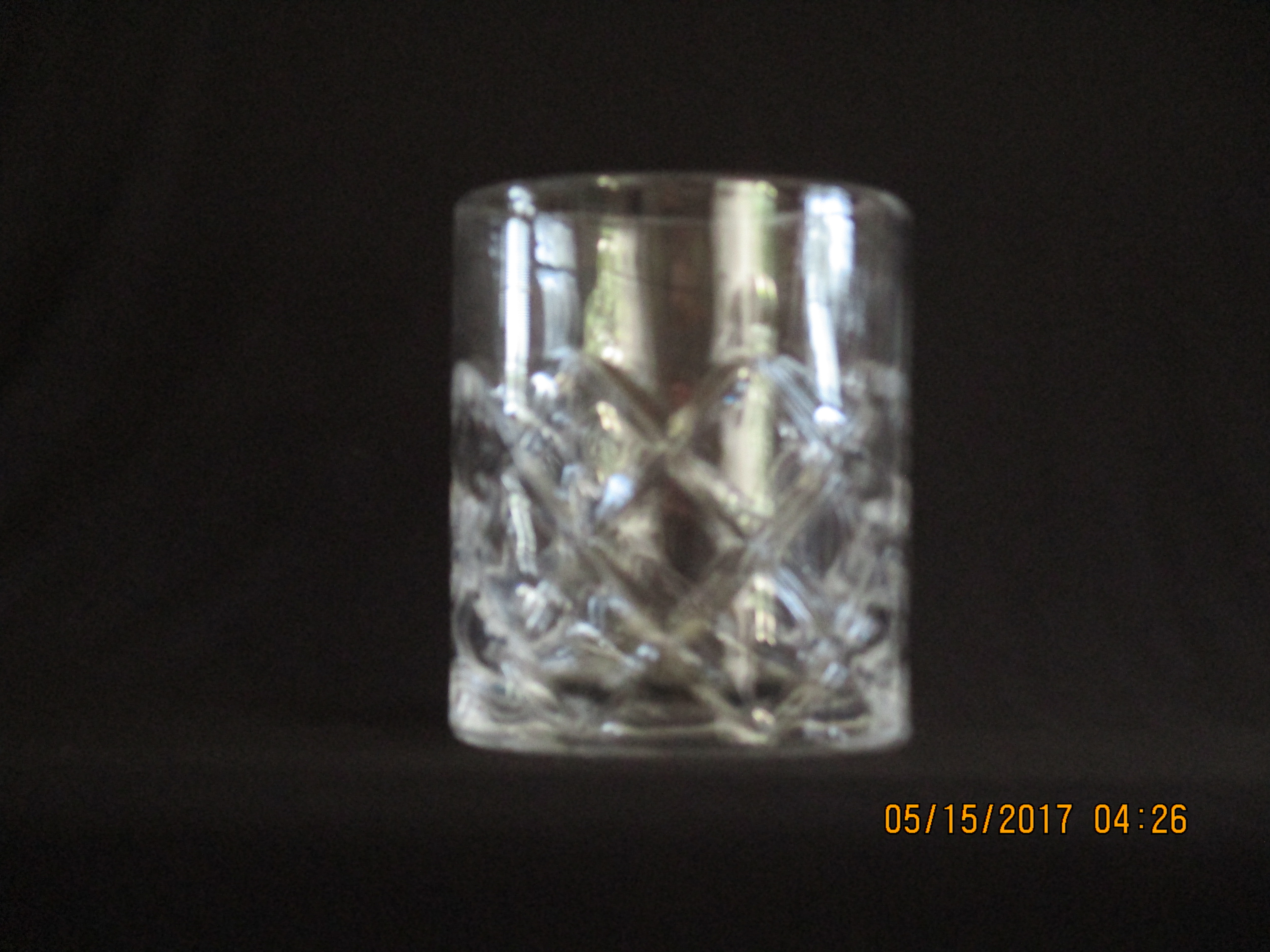 14 Oz Japanese Diamond Cut Highball Glass