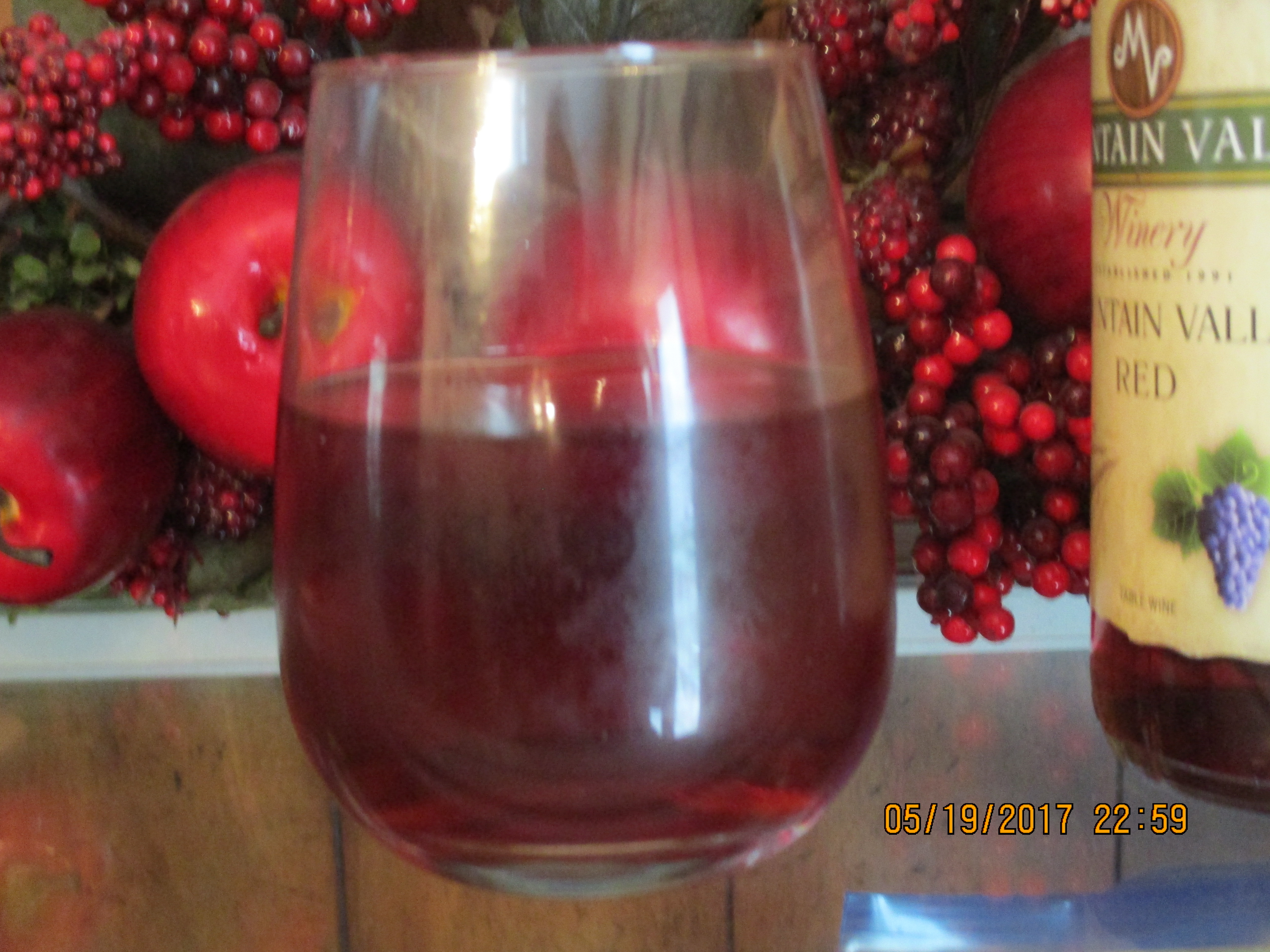 17 Oz Stemless Wine Glasses---Set of 6