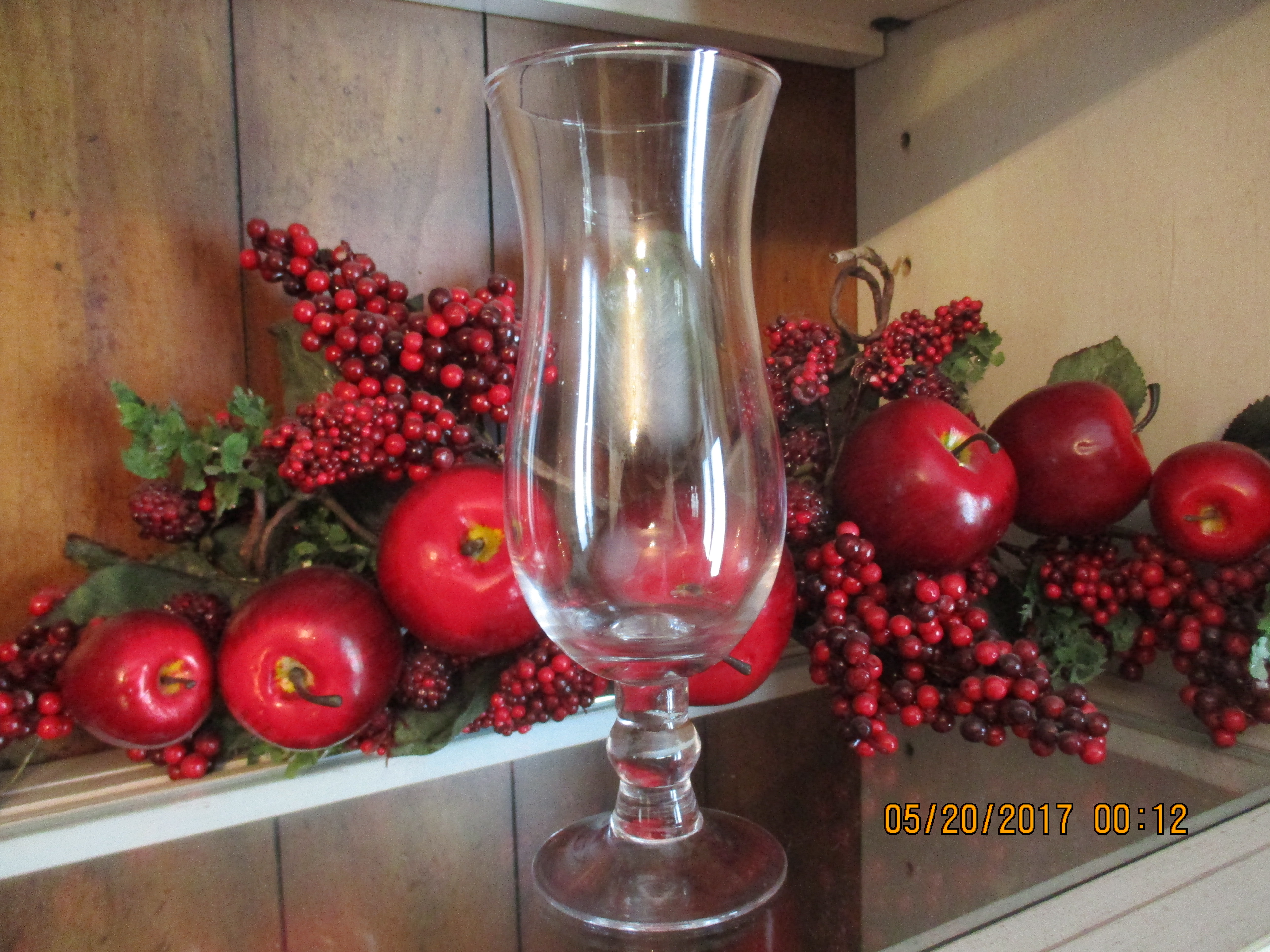 15 Oz Hurricane Glass---Case of 12