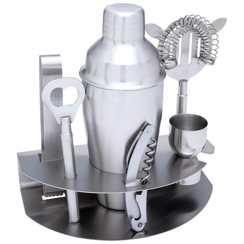 7 PC Stainless Steel Bar Set