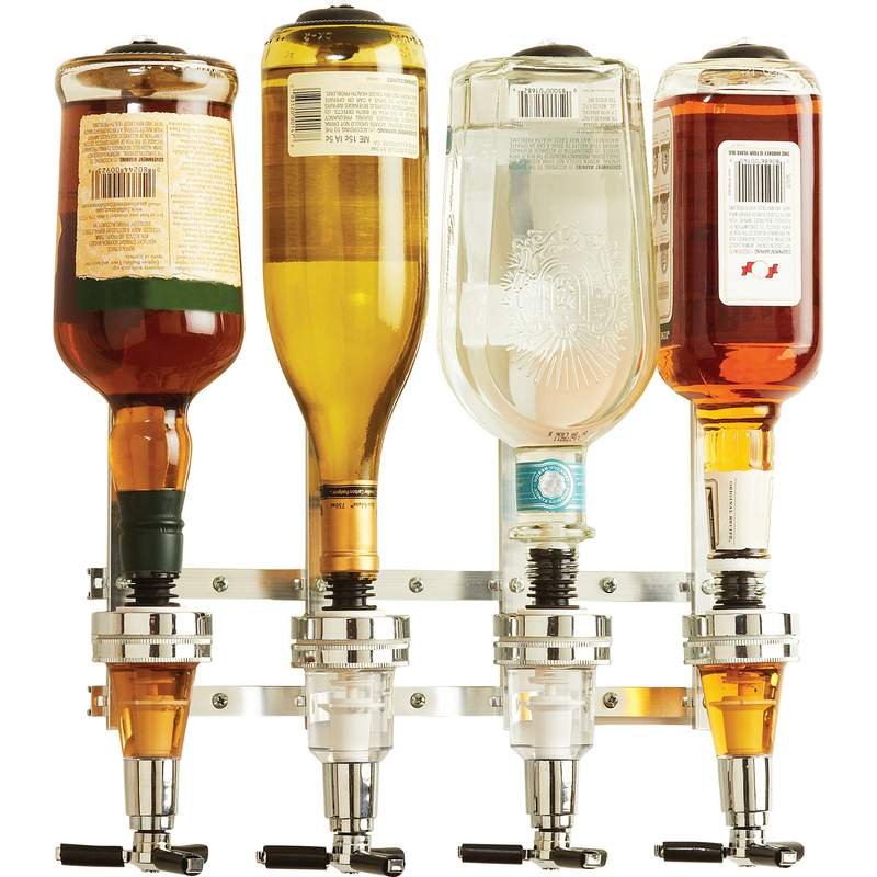 4 Bottle Liquor Dispenser