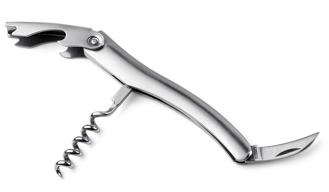 Visol Thierry Stainless Steel Corkscrew