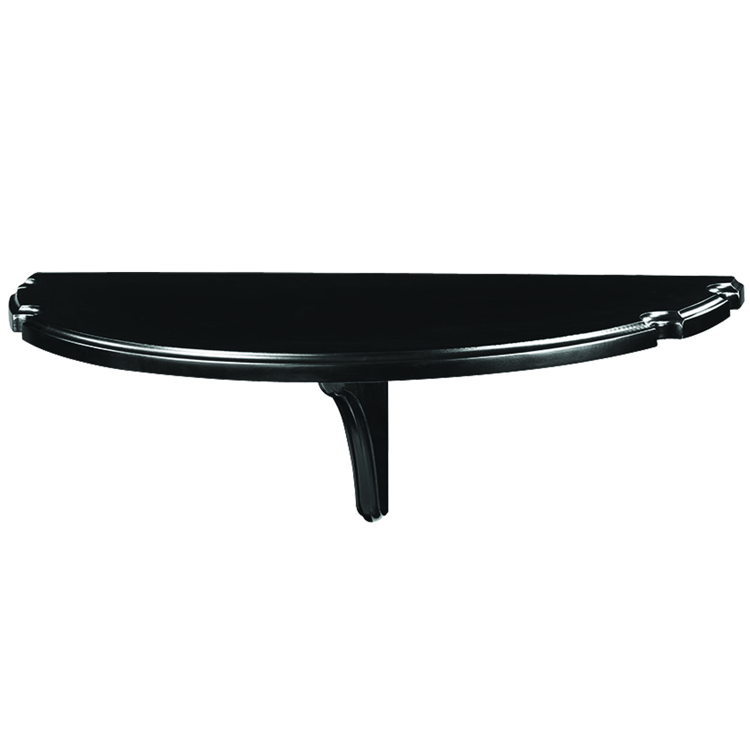 Pub Table---Wall Mounted---Black