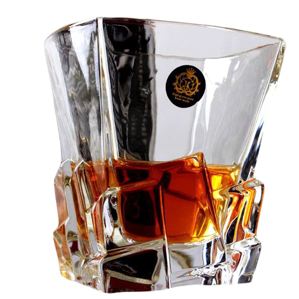 Unique Design Transparent Whiskey Glass Wine Cup Drinking Cup-A3