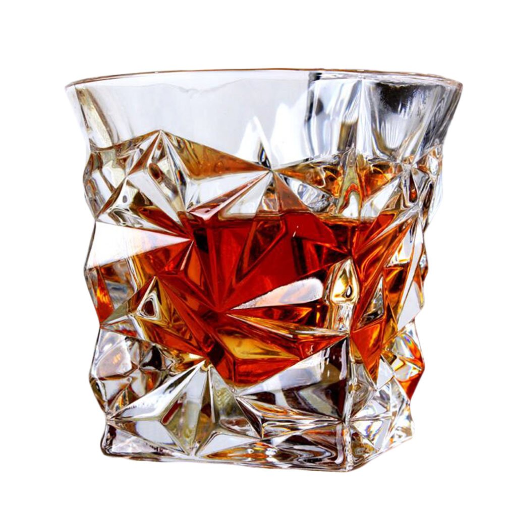 Unique Design Transparent Whiskey Glass Wine Cup Drinking Cup-A11