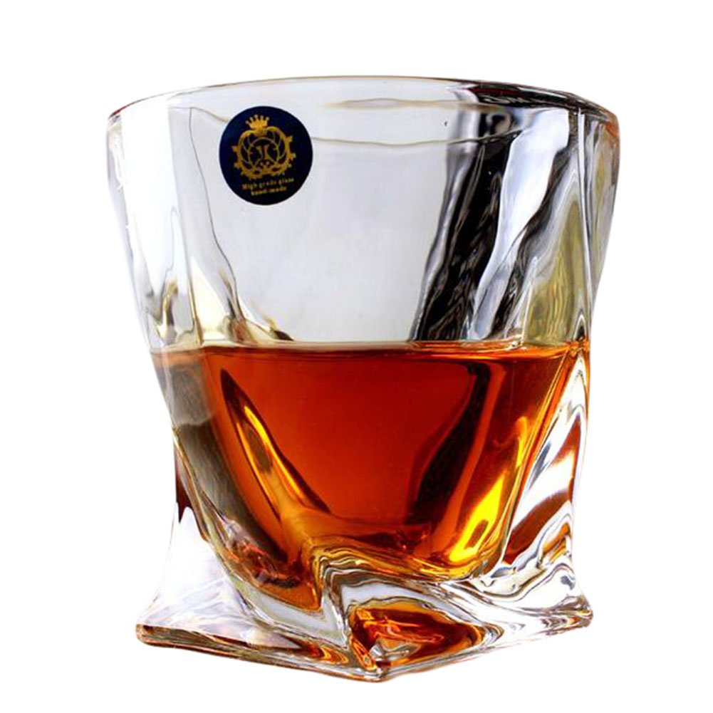Unique Design Transparent Whiskey Glass Wine Cup Drinking Cup-A12