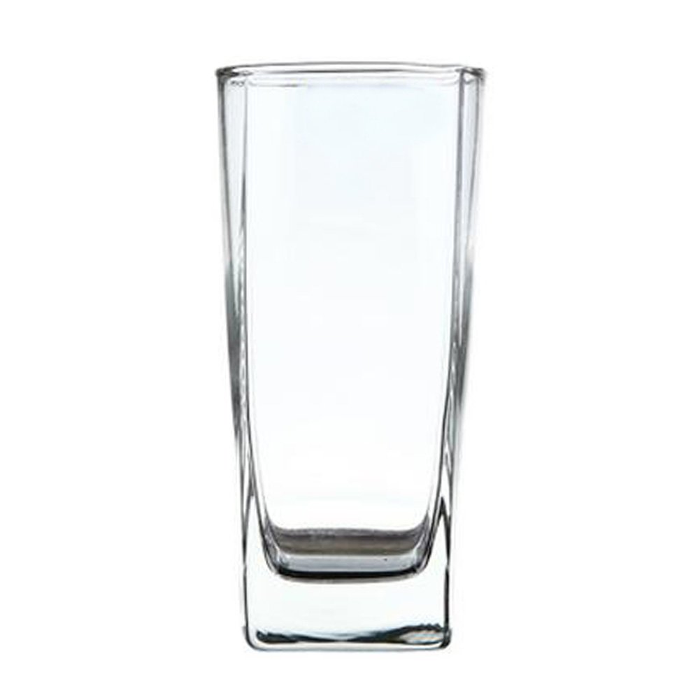 Pack Of 2 Elegant Clear Drinking Glasses Milk Glass Whiskey Glass, No.12