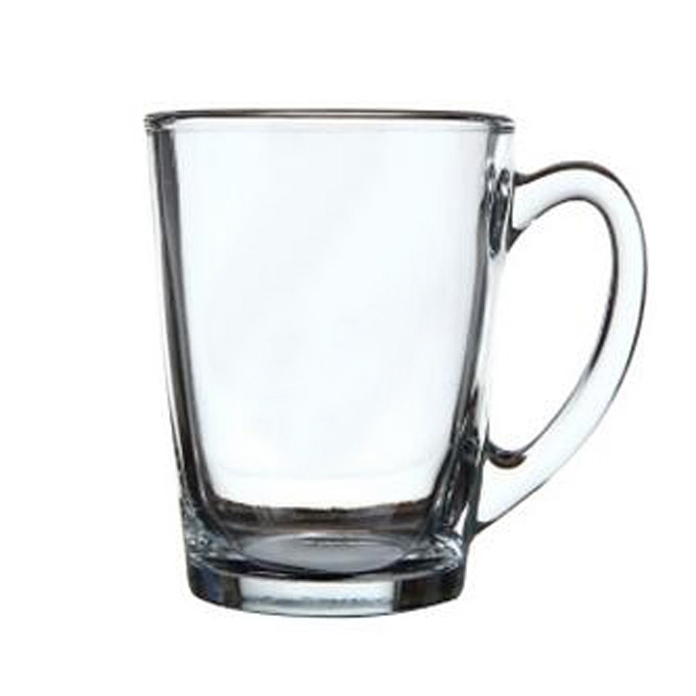 Fashionable Design Drinking Glass Beer Stein Beer Cup With Handle, No.1