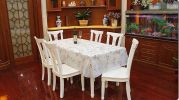 Modern EVA Waterproof Tablecloths Durable Table Linens 137180cm