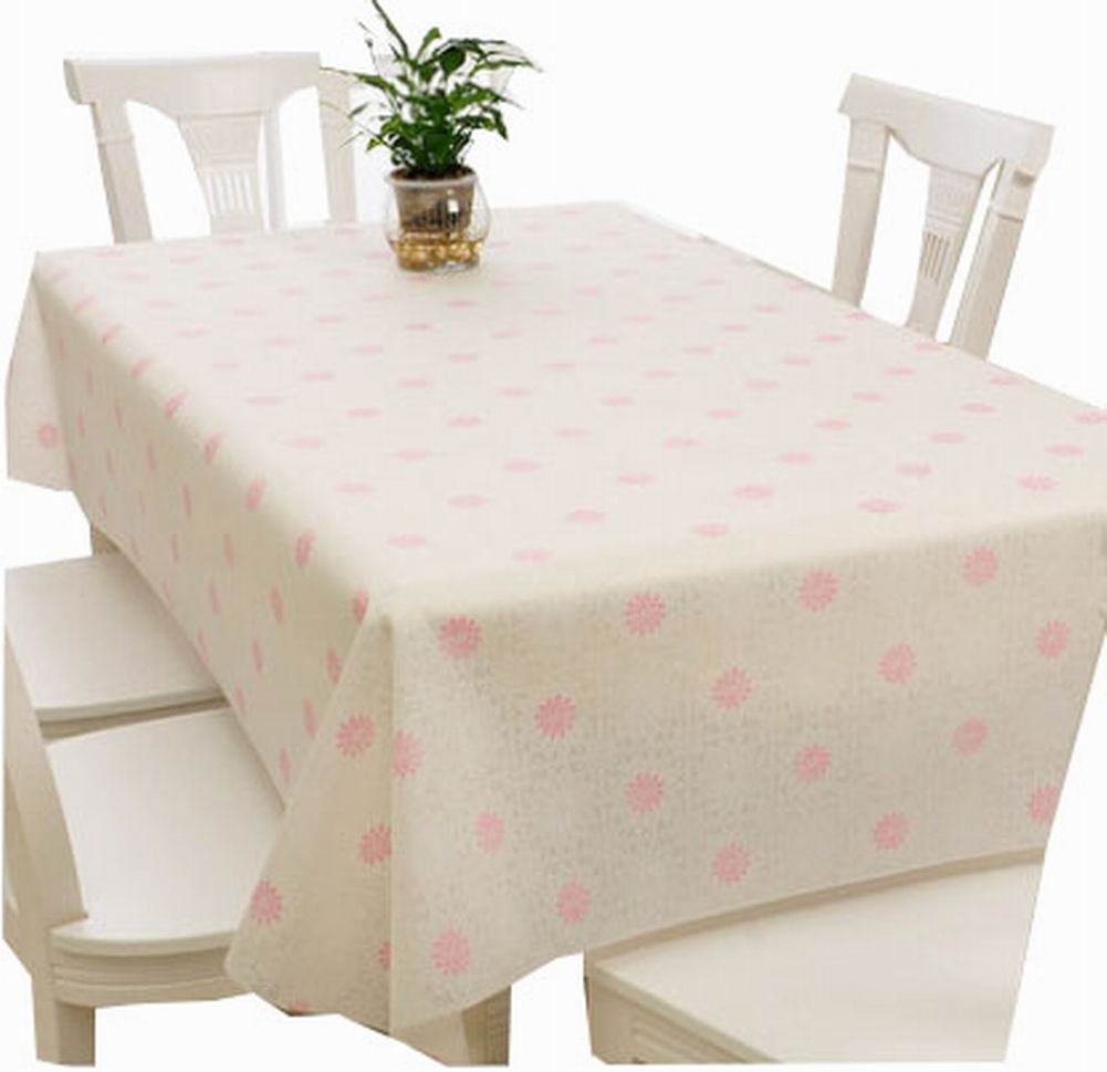 Exquisite EVA Waterproof Tablecloths durable Table Linens 137180cm