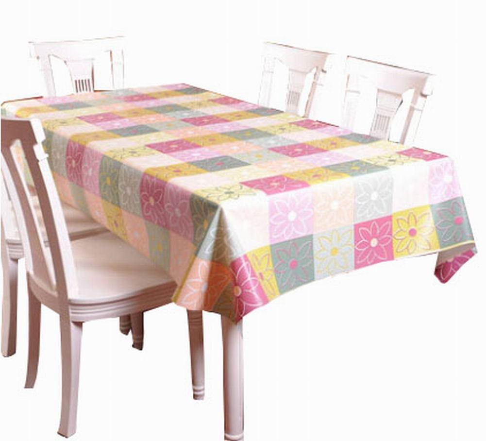 Exquisite Waterproof Tablecloths Anti-oil Table Linens, Grid137180cm