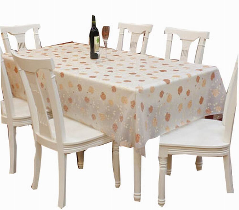 Waterproof Tablecloths Practical Table Linens Table Covers, Flowers 137180cm