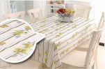 Elegant Waterproof Tablecloths Utility Table Linens Table Covers 137180cm