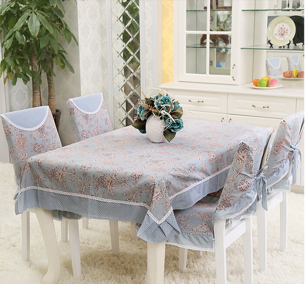 Creative Useful Tablecloth Country Style Durable Fabric Tablecloth 150200CM