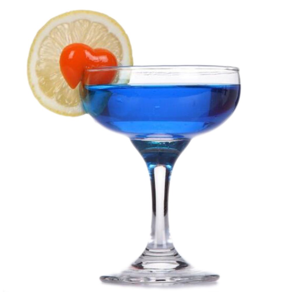 Clear Transparent Cocktail Glass Martini Glasses Champagne Glass Home Party Bar Wine Tool Creative Decor-A25