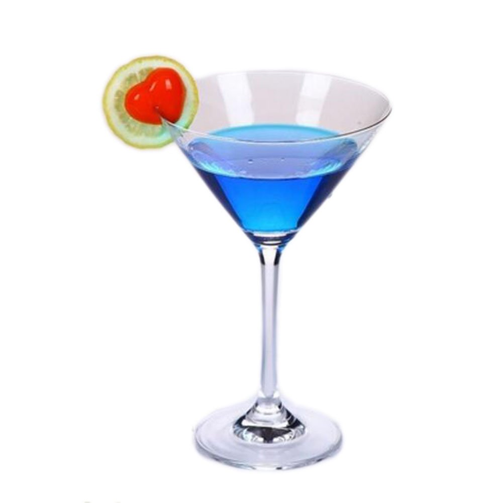 Clear Transparent Cocktail Glass Martini Glasses Champagne Glass Home Party Bar Wine Tool Creative Decor-A27