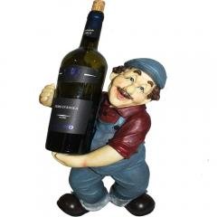 Farmer Wine Bottle Holder