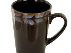 Shadow Ceramic Mugs--Brown and Purple--Case of 12