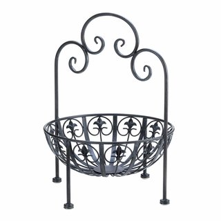 Fleur De Lis Standing Bowl