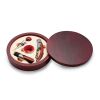 Wine Set In Round Wooden Box
