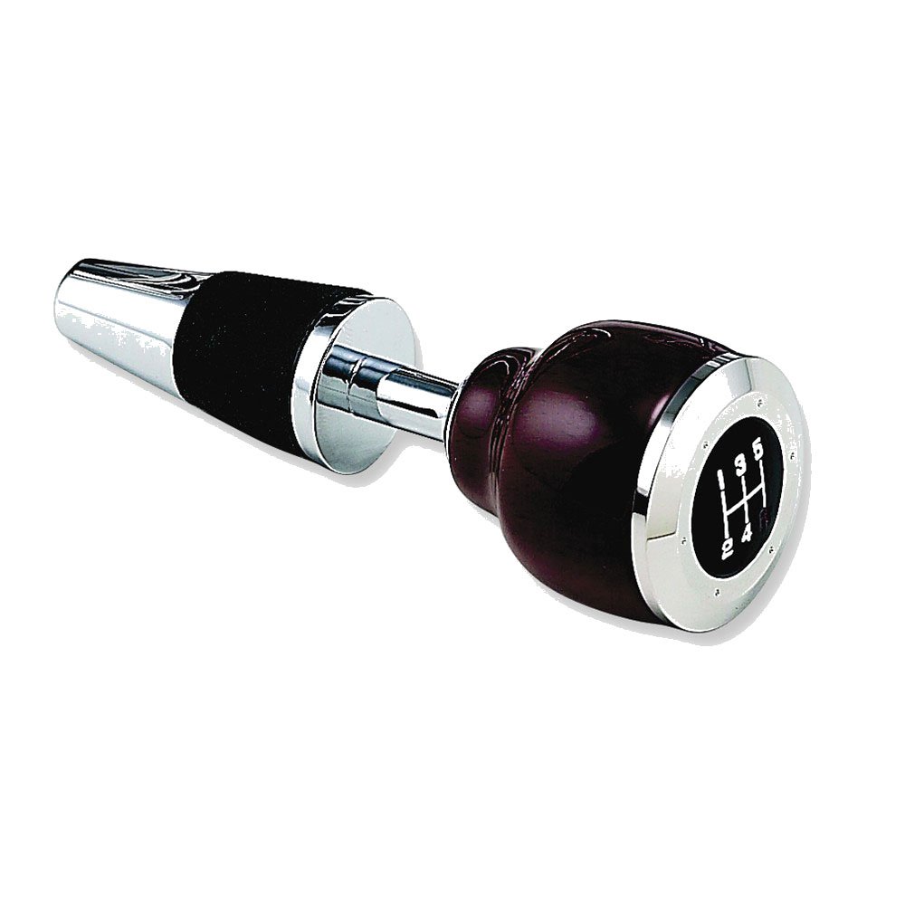 Chrome-plated Gear Shift Wine Bottle Stopper
