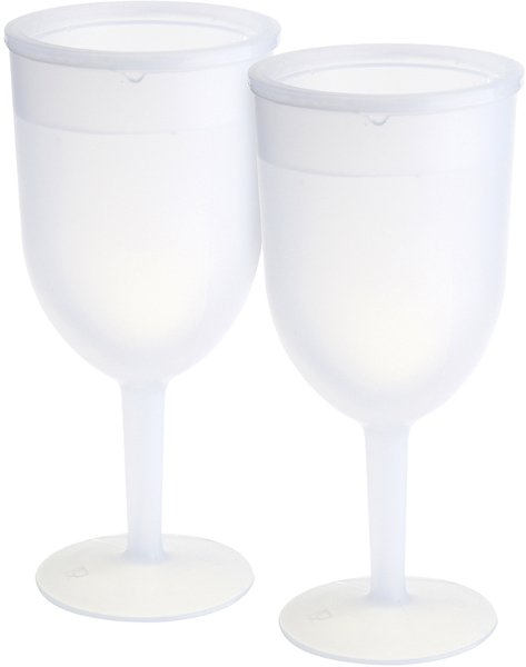 KitchenWorthy Freezer Goblets (Set of 2)