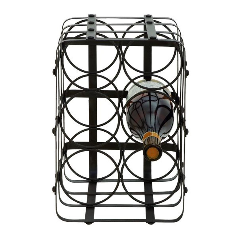 14915 Classy Metal Wine Holder