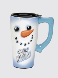 Snow Happens Travel Mug