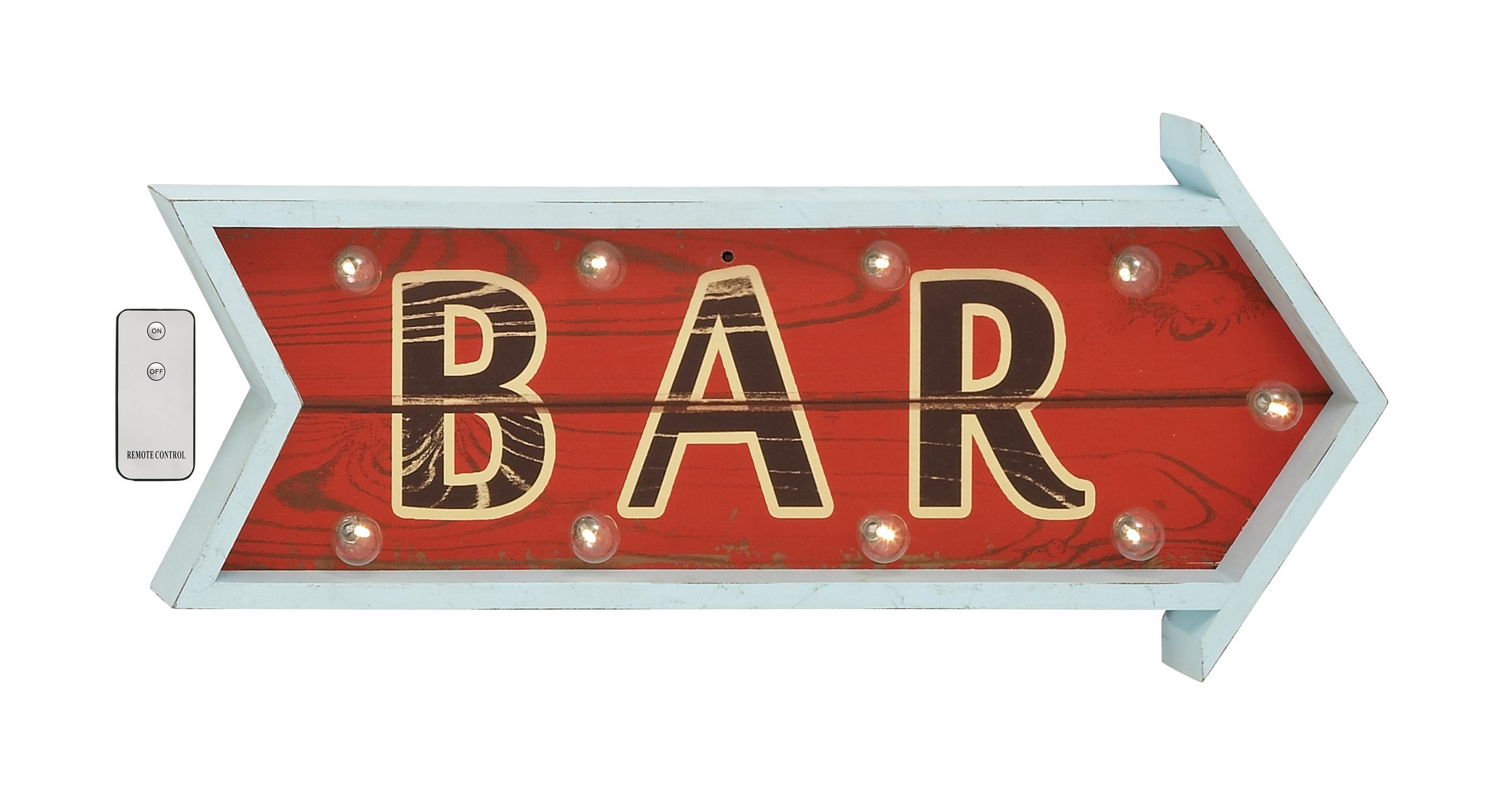 Unique Light Wood LED Wall Art with remote